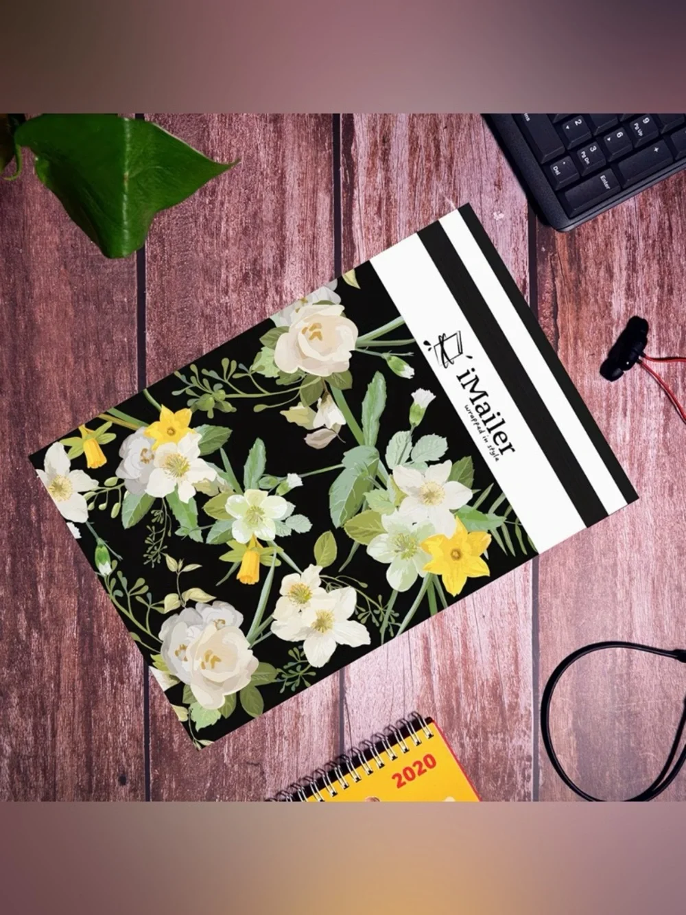 20 12” x 15.5” Floral Poly Mailers
